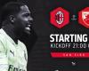 Official: AC Milan vs. Red Star starting XIs