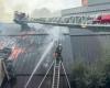 “We are devastated”: images of the roof of the Church of Saints Francis on fire in Montpellier