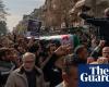 ‘We won’t stop until we find them all’: joy gives way to grief as Syria buries its dead | Syria