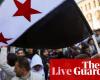 Middle East crisis live: rebel leader urges Syrians to take to the streets to celebrate ‘revolution’ | Syria