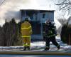 A fire devastates a duplex in Champlain