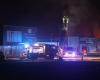 A fire destroys the Max Vauché chocolate factory in Controis-en-Sologne