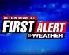 Breezy, warm weekend with isolated showers mainly east of I-95 – Action News Jax