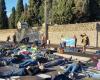 Pedestrians lying on the road in Montpellier to “alert” after the death of a septuagenarian woman hit by a car