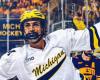 NCAA: Michael Hage’s 10th goal wins Wolverines in overtime