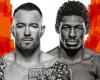 UFC Fight Night: Covington vs Buckley Main Card Results