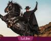 “Zorro”, the masked hero, under the slightly disillusioned costume worn by Jean Dujardin