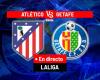 Atlético – Getafe, live