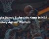 Luka Doncic Etches His Name in NBA History Against Warriors