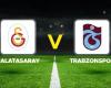 Live commentary: Galatasaray Trabzonspor match