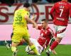 Brendan Chardonnet played with a broken rib against FC Nantes