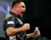 Gerwyn Price eases past Keane Barry to reach third round at Alexandra Palace