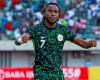 Lookman crowned best African player 2024 under Hakimi's beard