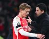 Odegaard, Arteta extinguishes the controversy