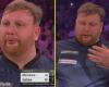 Fallon Sherrock’s boyfriend cries before falling to shock defeat to world No.130