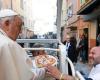 VIDEO. When Pope Francis blessed a pizza in Ajaccio