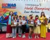 Vietnamese delegation wins many important awards at UCMAS 2024