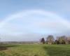 he photographs a phantom rainbow