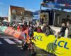 Saint-Julien-en-Saint-Alban, start village for a Paris-Nice stage in 2025