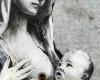 New Banksy, the latest disruptive mural is a Madonna breastfeeding an anguished child: here’s what it could mean