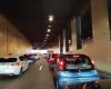 an accident in the tunnel blocks traffic and mobilizes significant emergency resources