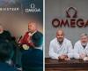 The two founders of Privateer visit the Omega factory in Bienne