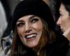 Keira Knightley, Michael Fassbender and Adrian Brody, the Hollywood stars at the stadium for Como-Roma