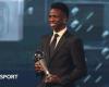 Vinicius Jr wins Fifa Best men’s player of year award