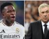 Vinicius best player, Ancelotti best coach. All the prizes