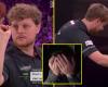 Viewers left stunned by ‘worst leg of darts in history’ at PDC World Championship