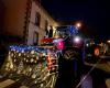 First Christmas parade of farmers in Quimper