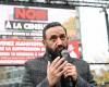 Cyril Hanouna takes part in a demonstration in front of Arcom to defend his channel