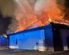 Beaune hotel zone: the roof of the Copacabana ravaged by flames