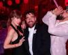 See Taylor Swift party with Travis Kelce and Brittany Mahomes at an “Eras” themed party!