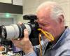 Marseilles. Photographer Yann Arthus sketches the people of Marseillais in a temporary studio