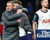 Postecoglou hails ‘progress’ as injury-hit Spurs set up semi-final with Liverpool | Carabao Cup