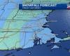 Latest timeline, expected totals map for snow coming to Boston area