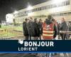 Sun and rain, the cross-country skiers waiting, how many of us are there?,… Hello Lorient!