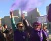 Spanish feminists demonstrate in Avignon in support of Gisèle Pélicot