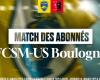 FCSM-US Boulogne CO: Subscribers’ match