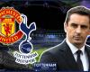 Gary Neville stunned by Tottenham footage v Manchester United – ‘Ridiculous’