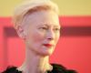 Actress Tilda Swinton, guest of honor at the 75th Berlinale