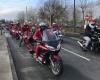 In Poitiers, 676 Santas revved their motorcycles