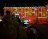 in Dijon, spectators of the “Fééries de Noël” are amazed