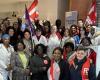 Angers University Hospital: Gathering of Hospital Nursing Assistants during the supervisory board meeting