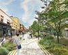 Pedestrian and green, rue de la Patrie in Lorient transformed in 2025