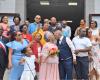 Residents of the Saint-Paul nursing home, Alex, 69 years old, and Eliane, 78 years old, said “yes” to each other in Cayenne