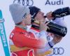 Marco Odermatt wins the downhill from Val Gardena ahead of Franjo von Allmen