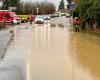 Obernai region. Flooding recorded in several places Sunday morning following heavy rain