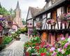 It is one of the most beautiful villages in France and is located in Normandy